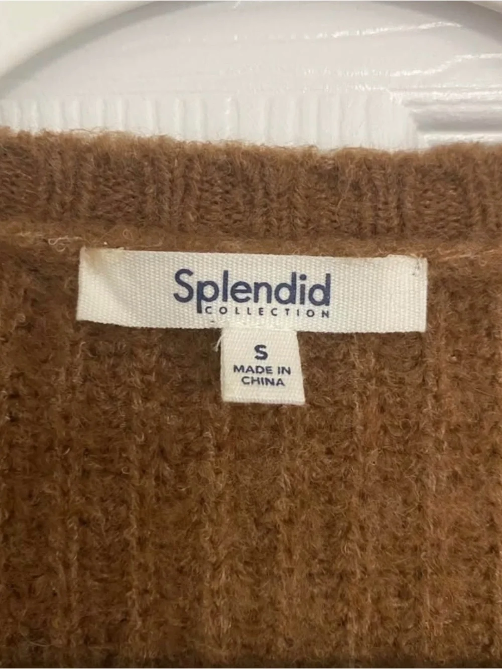 Splendid Floral Margo Sweater in Walnut